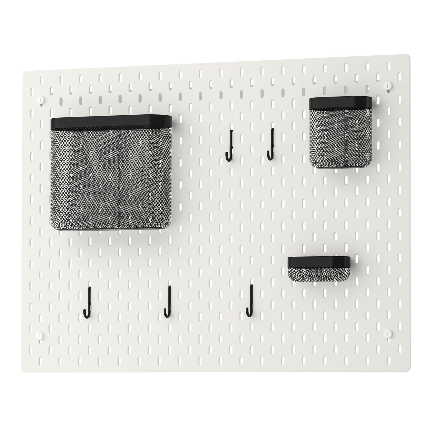 IKEA - SKÅDIS säilytystaulukokonaisuus, valkoinen