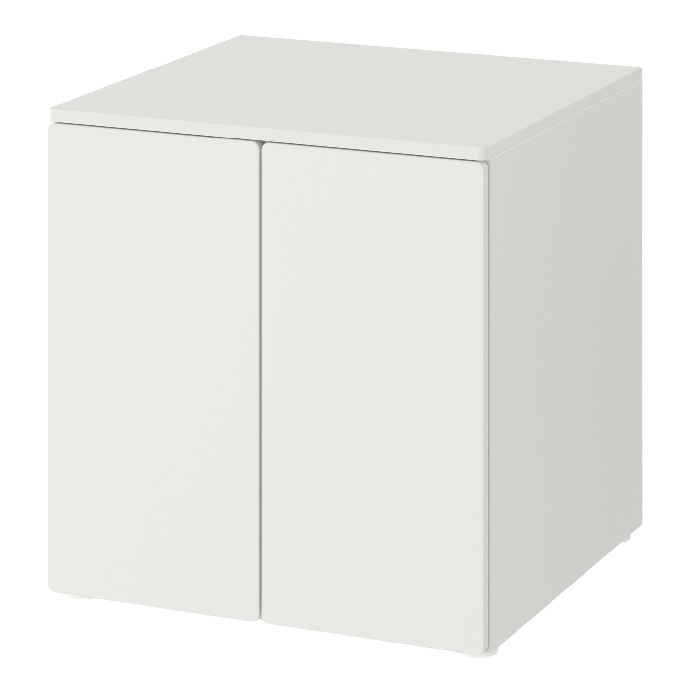 IKEA - SMÅSTAD / PLATSA kaappi, valkoinen valkoinen/1 hyllyllä