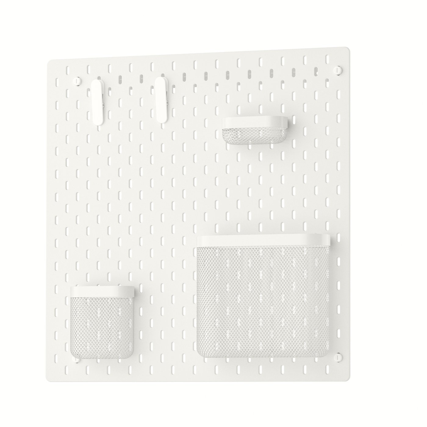 IKEA - SKÅDIS säilytystaulukokonaisuus, valkoinen