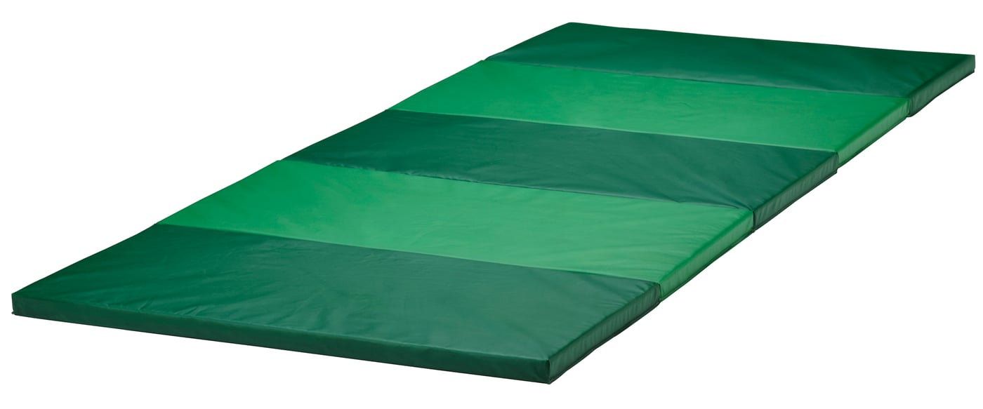 IKEA - PLUFSIG jumppamatto, vihreä