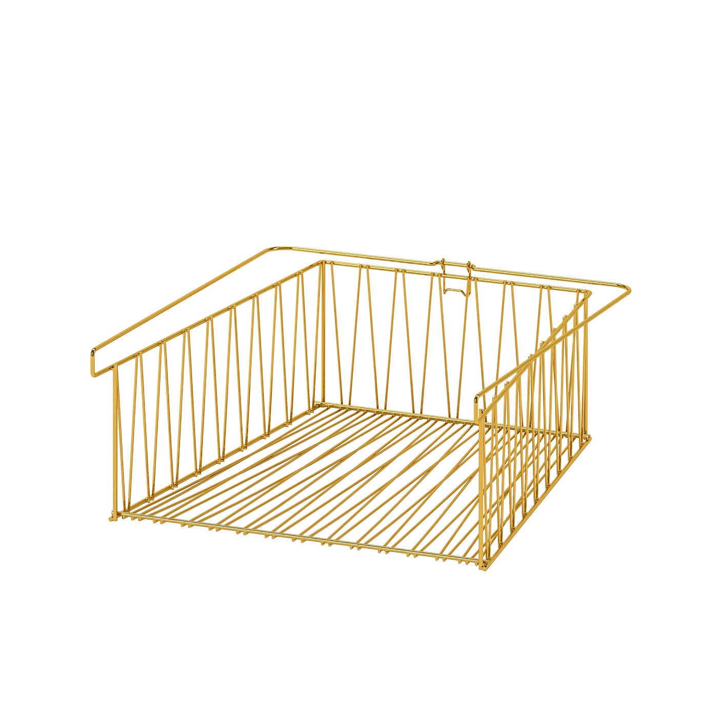 IKEA - KALLAX ritiläkori, messinginvärinen
