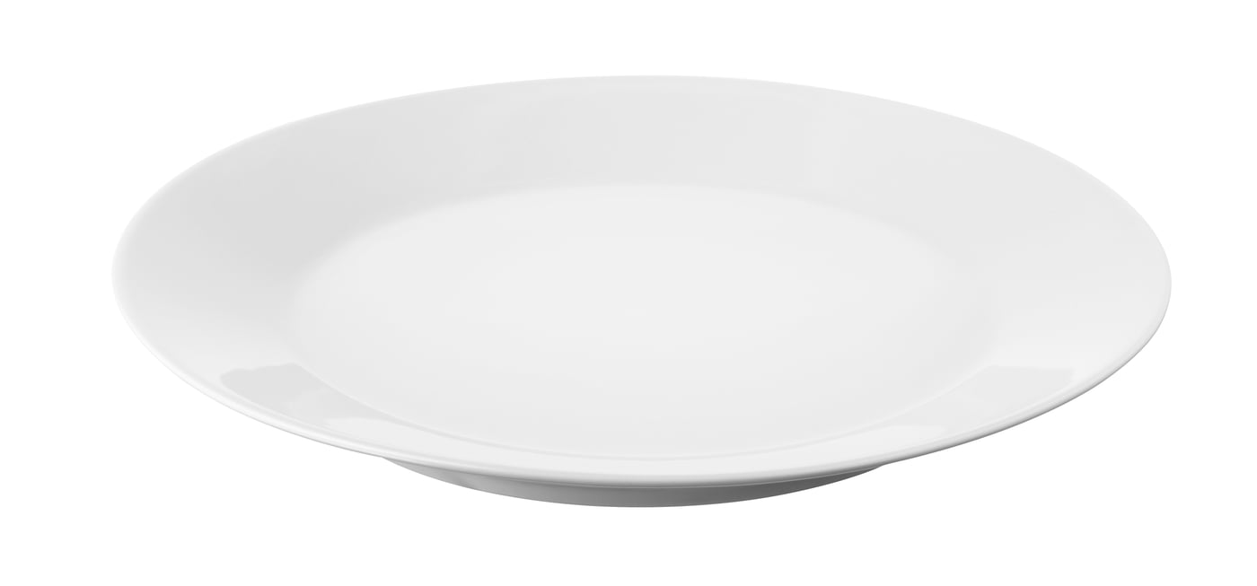 IKEA - IKEA 365+ lautanen, valkoinen, 20 cm