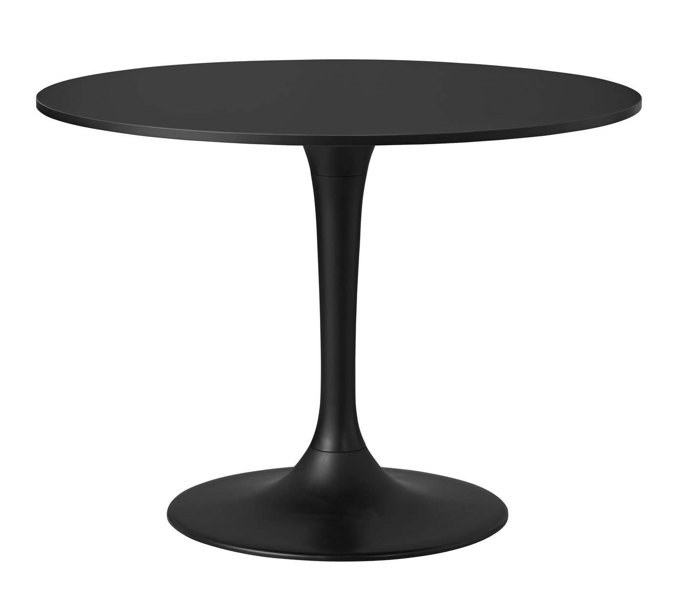 IKEA - DOCKSTA pöytä, musta/musta