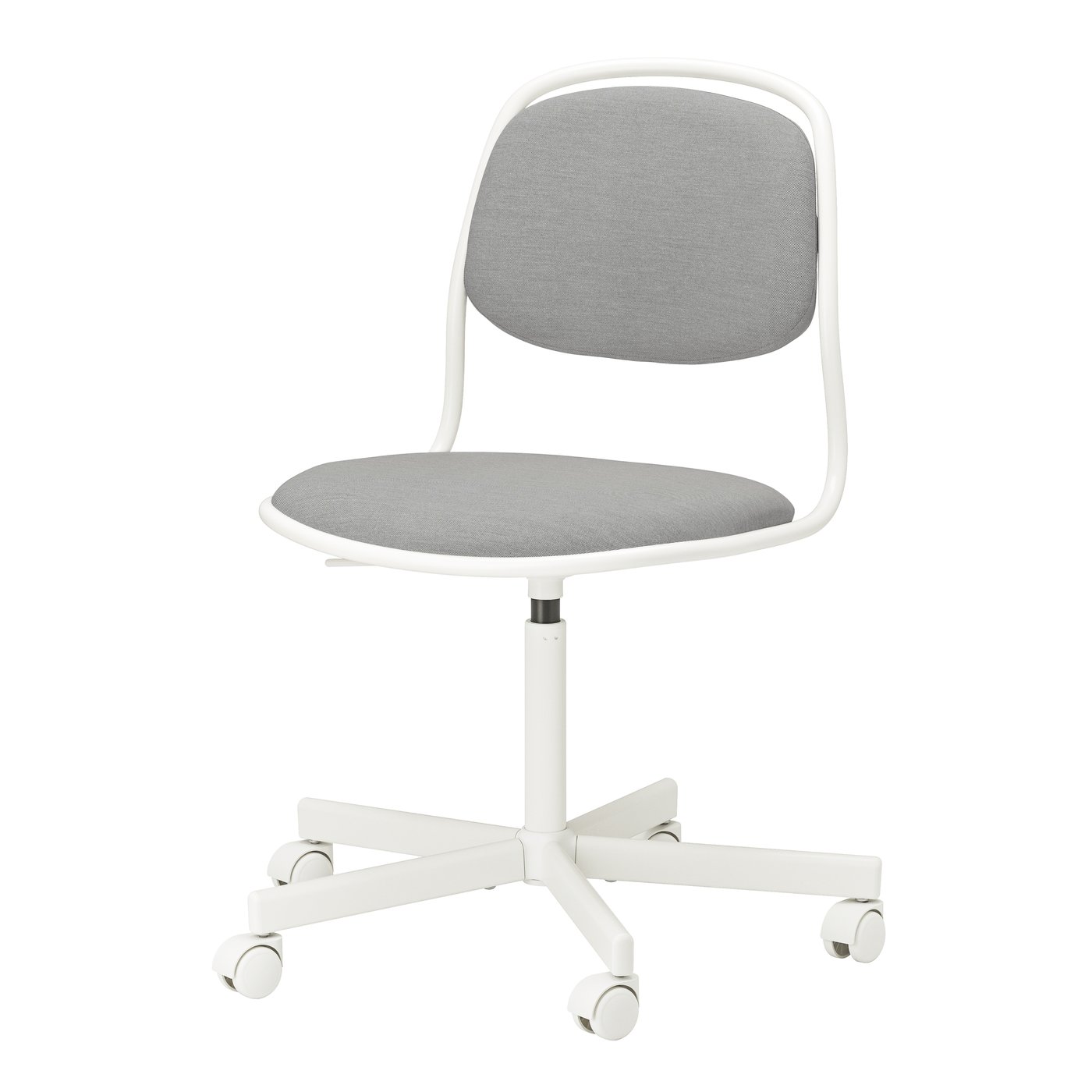 IKEA - ÖRFJÄLL työtuoli, valkoinen/Vissle vaaleanharmaa