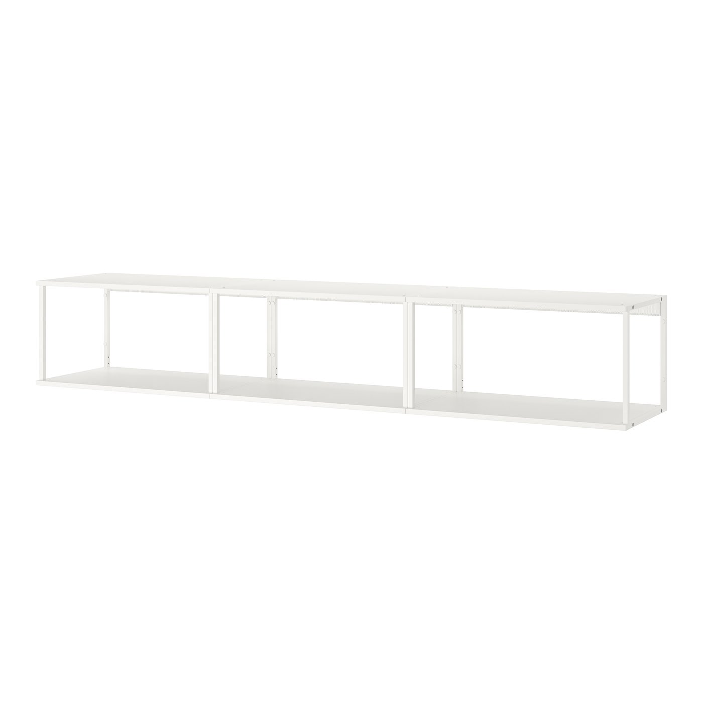 IKEA - PLATSA seinäsäilytyskaluste, valkoinen