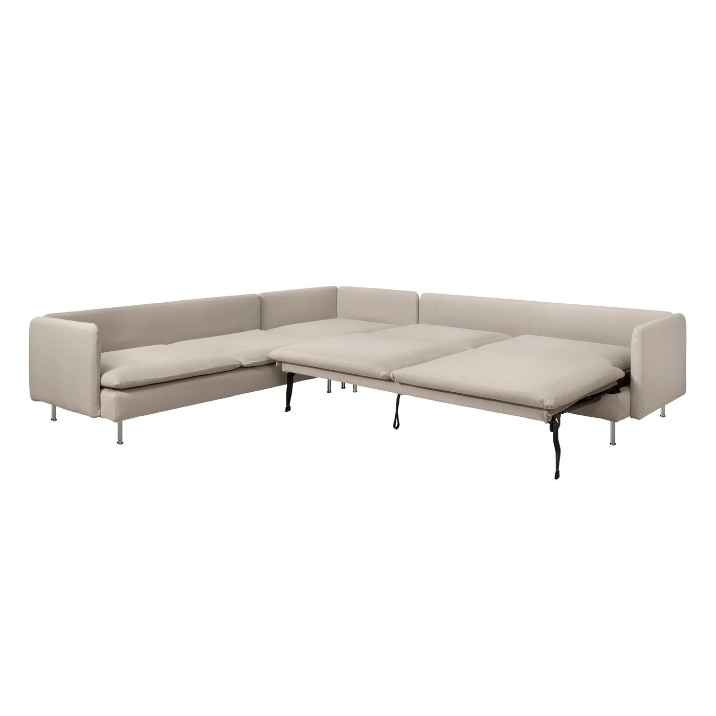 IKEA - SÖDERHAMN 6:n istuttava kulmavuodesohva, Fridtuna vaalea beige
