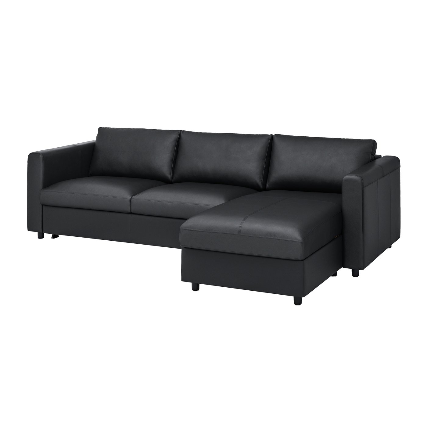 IKEA - VIMLE 3:n istuttava vuodesohva + divaani, Grann/Bomstad musta