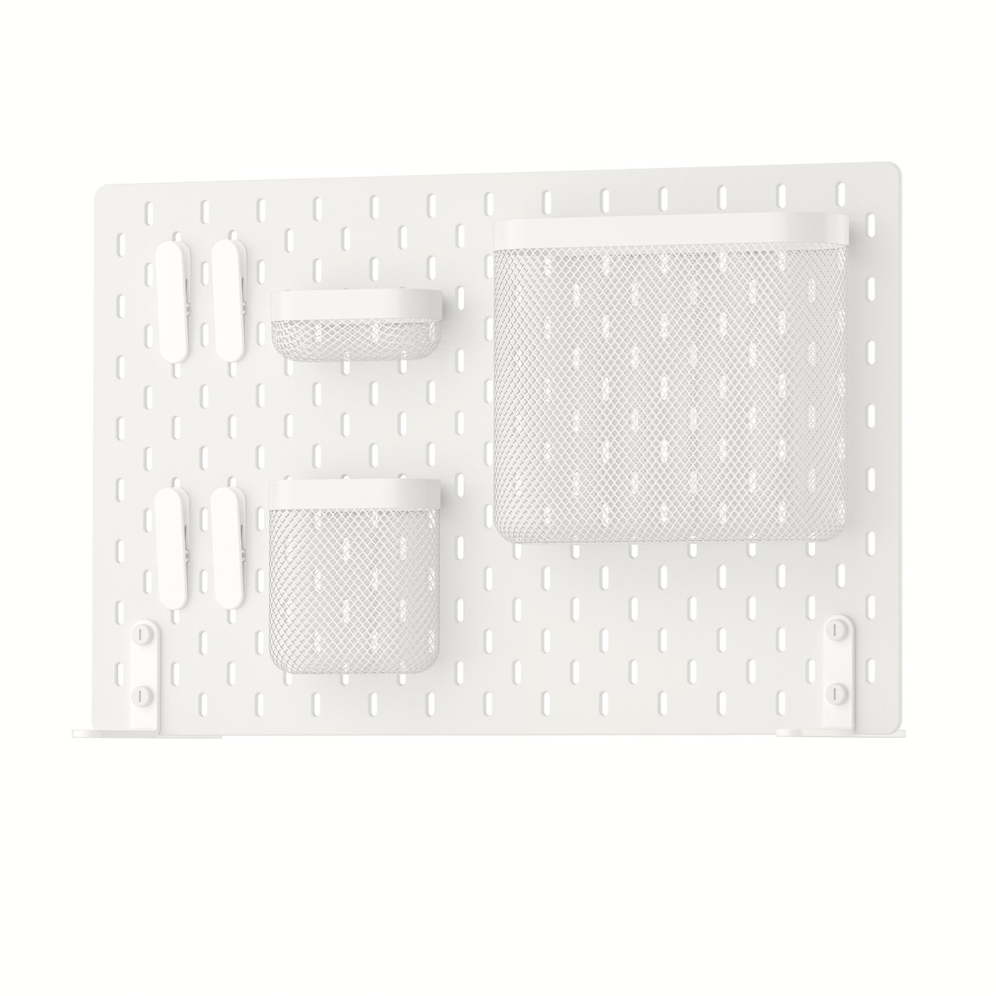IKEA - SKÅDIS säilytystaulukokonaisuus, valkoinen