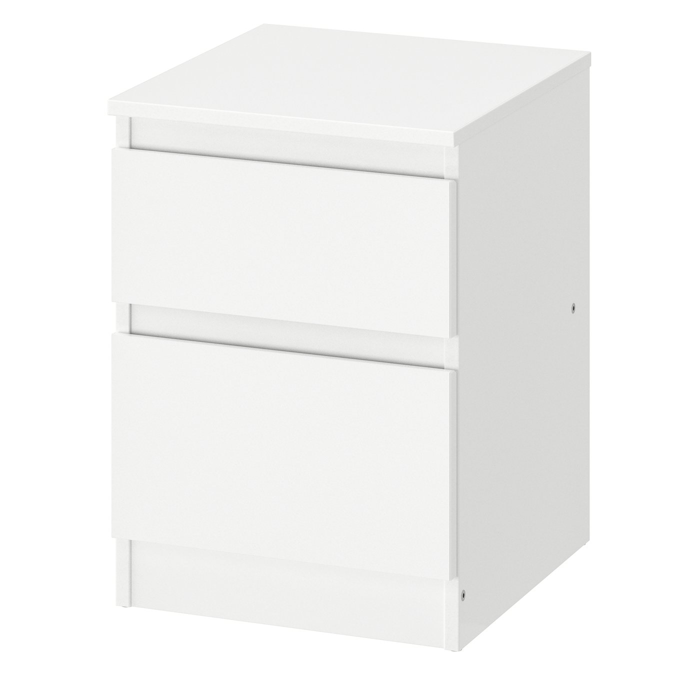 IKEA - KULLEN lipasto, 2 laatikkoa, valkoinen