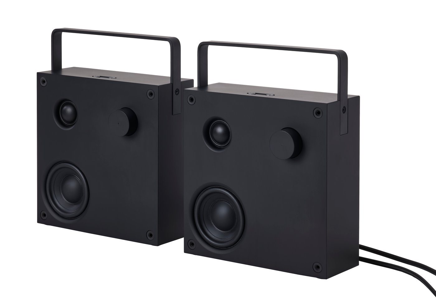 IKEA - VAPPEBY Bluetooth-kaiuttimet, musta/2:n setti 3. sp