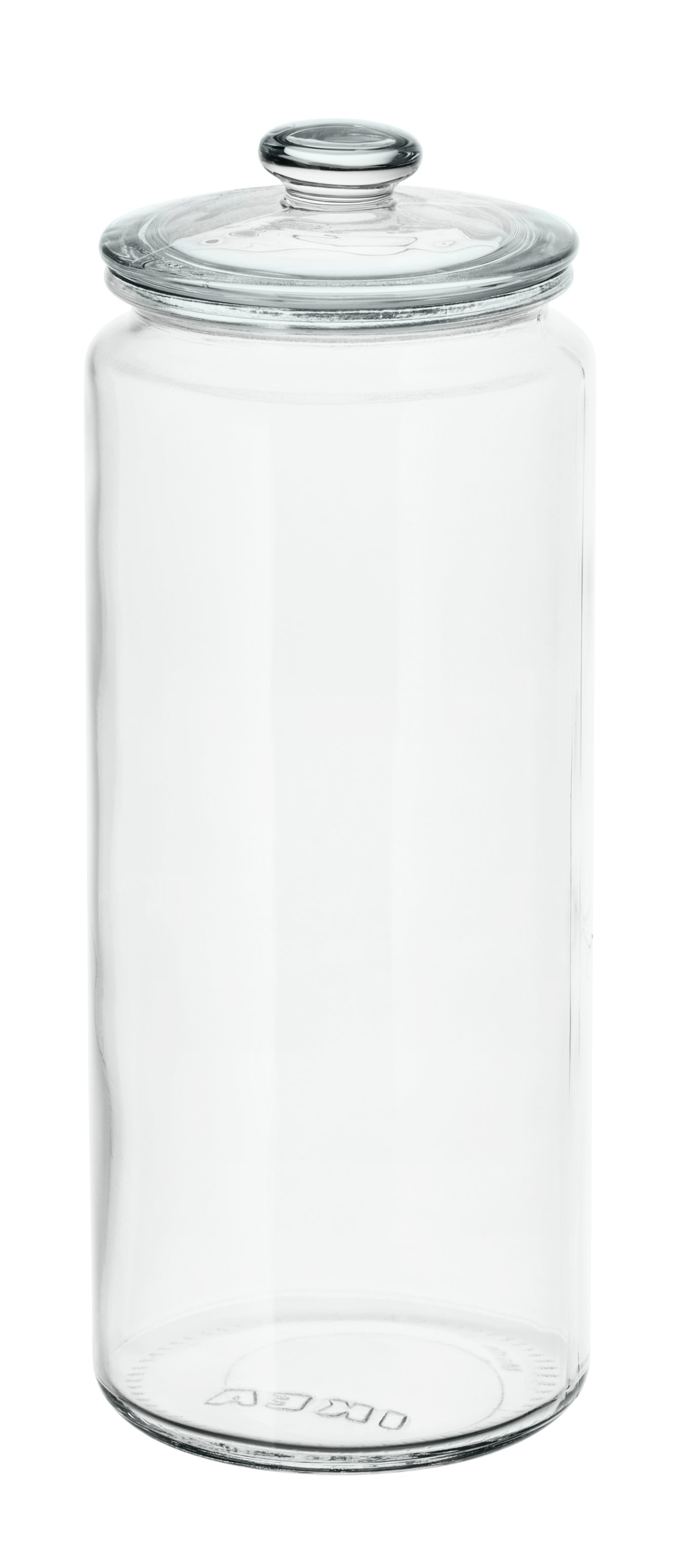 IKEA - VARDAGEN kannellinen purkki, kirkas lasi, 1.8 l
