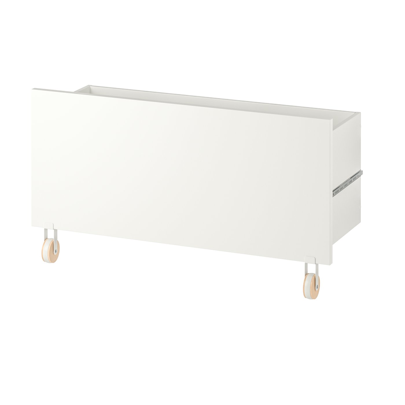 IKEA - BILLY laatikko, valkoinen/pyörällinen