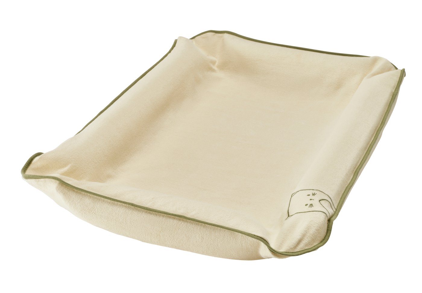 IKEA - SKÖTSAM hoitoalusta päällisellä, beige/frotee