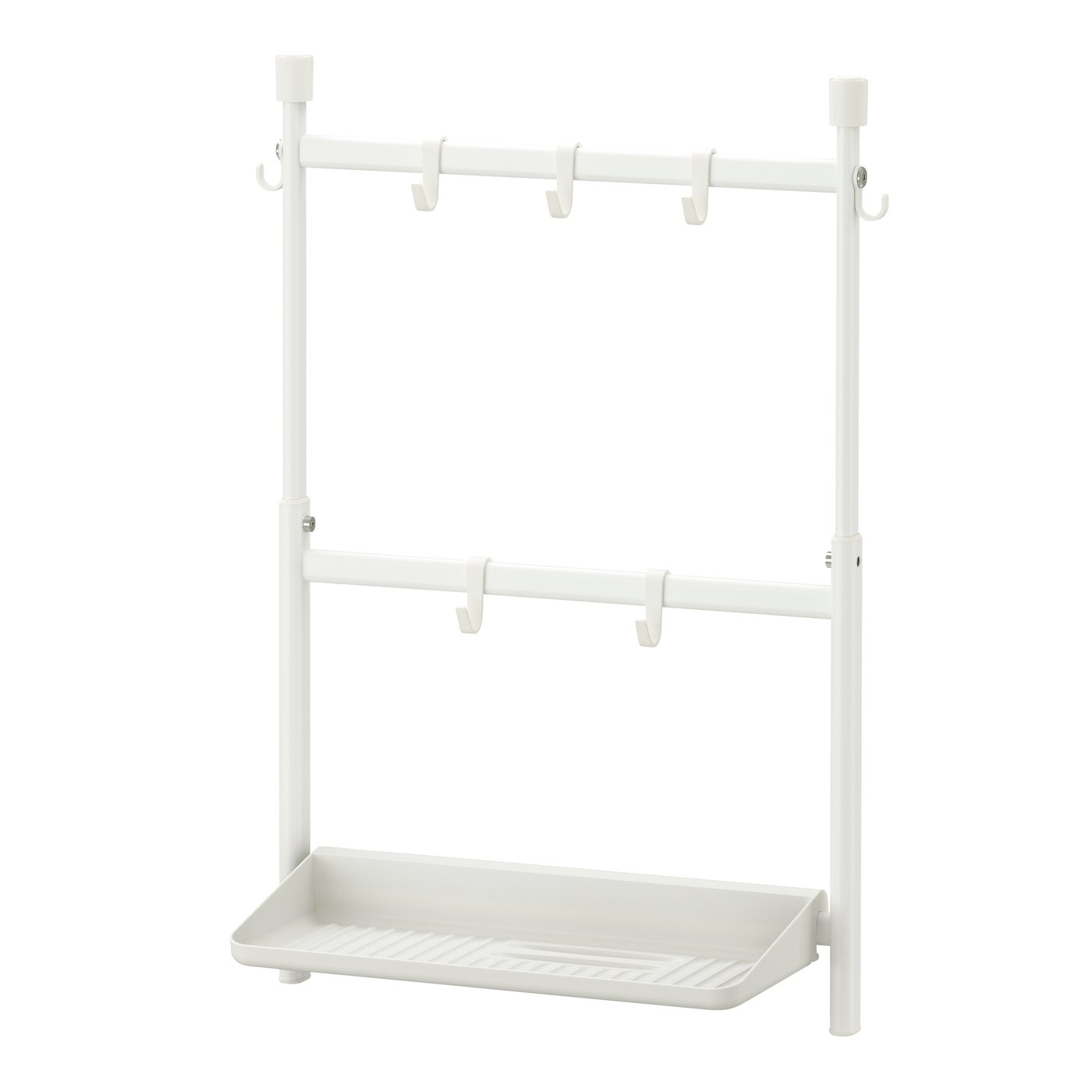 IKEA - SUNNERSTA keittiötarvikesarja, ei poraa/astiankuivausteline/koukku