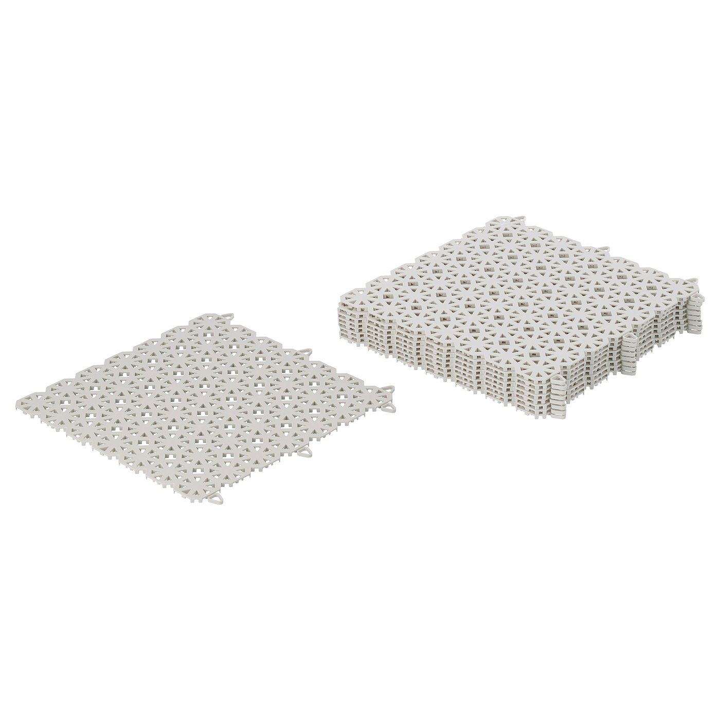 IKEA - ALTAPPEN lattiaritilä, ulkokäyttöön, vaaleanharmaa