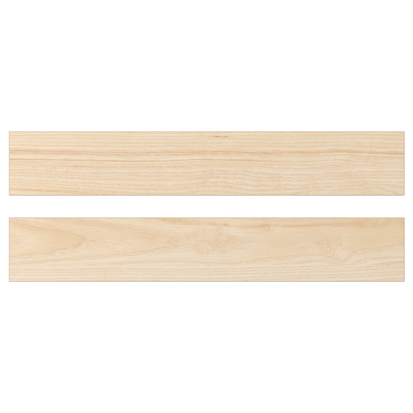ASKERSUND Laatikon etusarja - vaalea saarnikuvio 60x10 cm