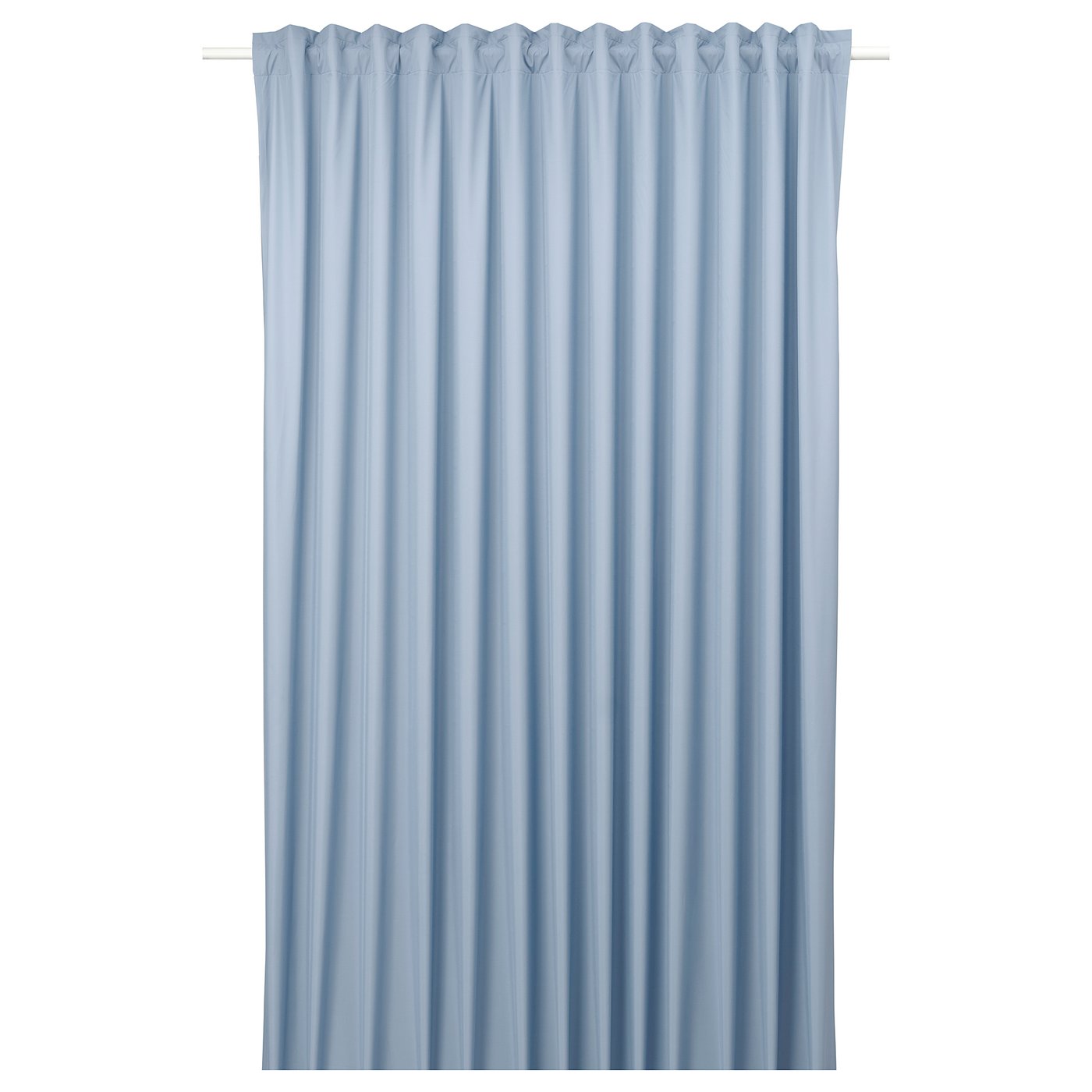 Blackout curtain blue