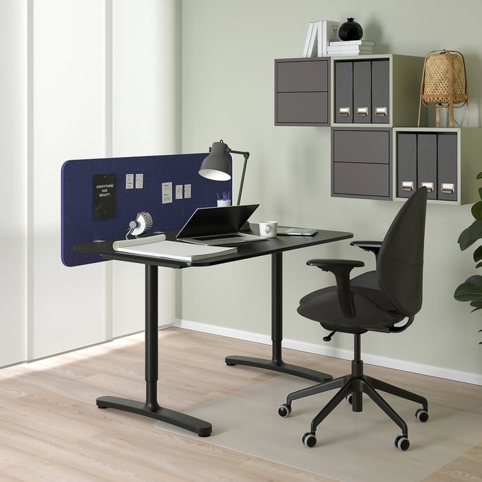 Työpöydän väliseinät - Enemmän yksityisyyttä - IKEA