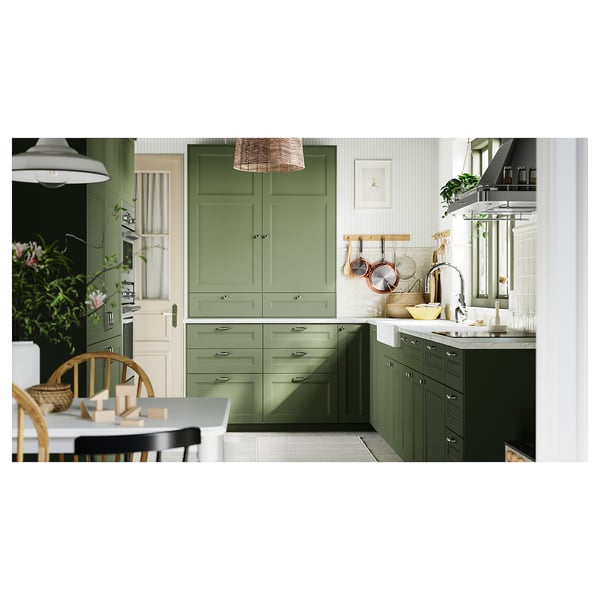 EKBACKEN Työtaso, valkoinen eloisa marmorikuvio/laminaatti, 246x2.8 cm