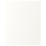 ENHET valkoinen kaappi, suorakaiteen muotoinen, muovifoliopinta, 10 vuoden takuu.