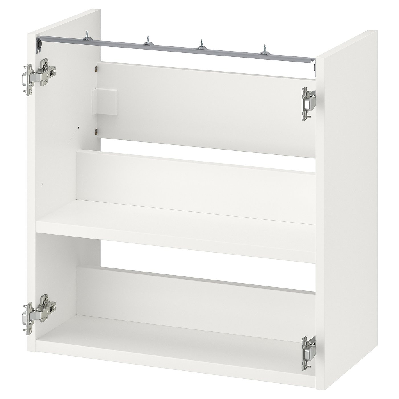 Enhet table cabinet with shelf