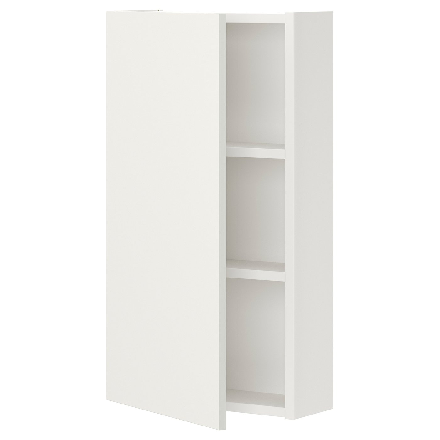 Wall cabinet with shelves