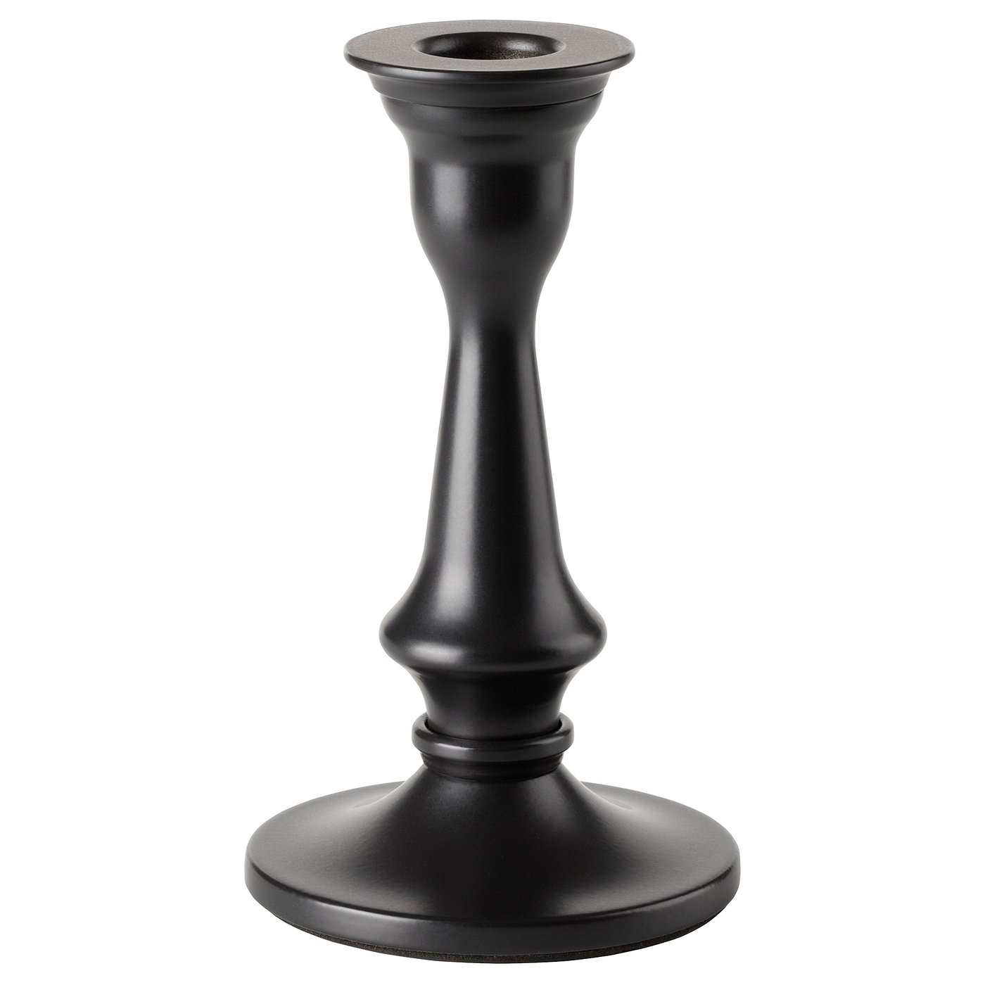 Grey candle holder