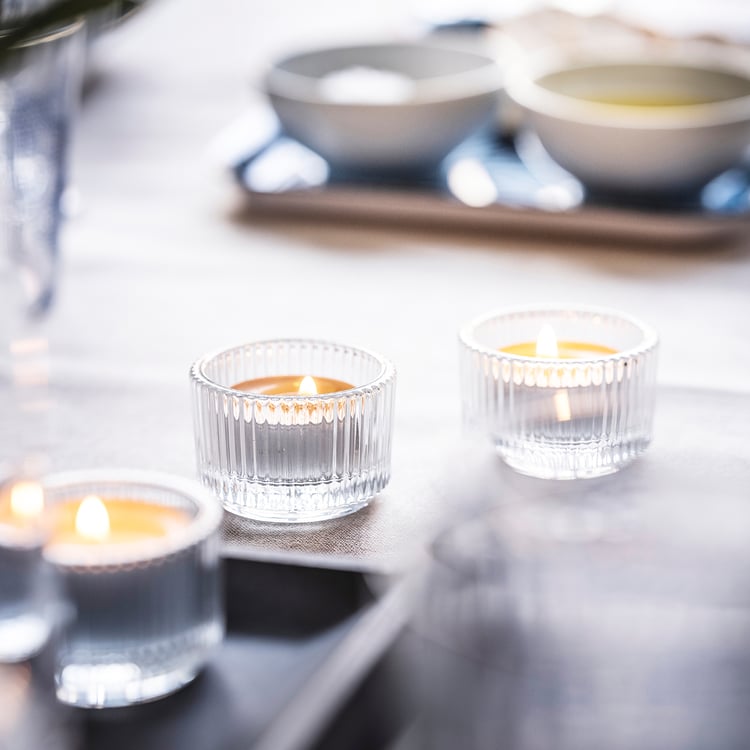 IKEA Glimma – Set Di 100 Candeline Per Torte O Atmosfera, Diametro 38 Mm, Durata 4 Ore, Confezione Da 100 Pezzi - 4