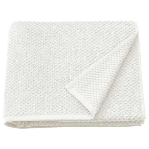 White bath mat