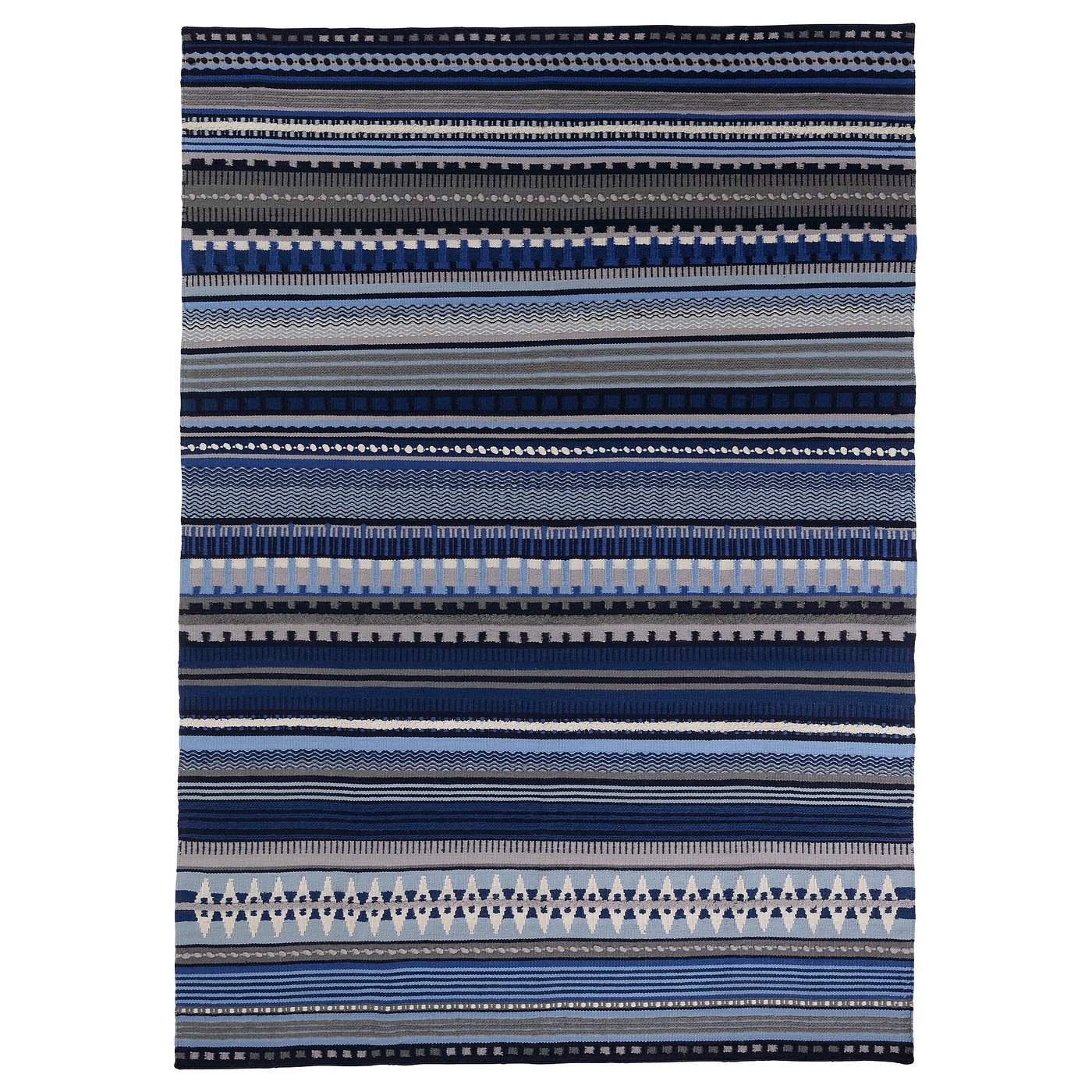 HARSVANS Matto, kudottu - monivärinen, tumma 170x240 cm IKEA occasion