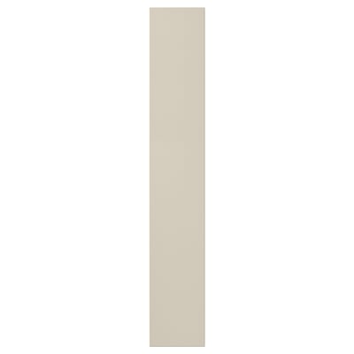 Beige HAVSTORP-kaapin etuosa, suorakaiteen muotoinen sileäpintainen.
