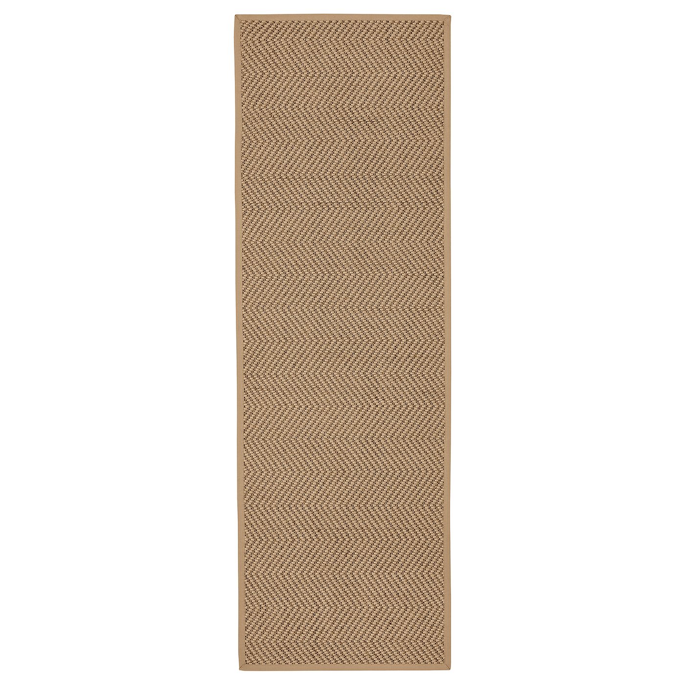 Brown woven rug