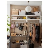 HÖLJES Riippuvalaisin, valkoinen, 25 cm