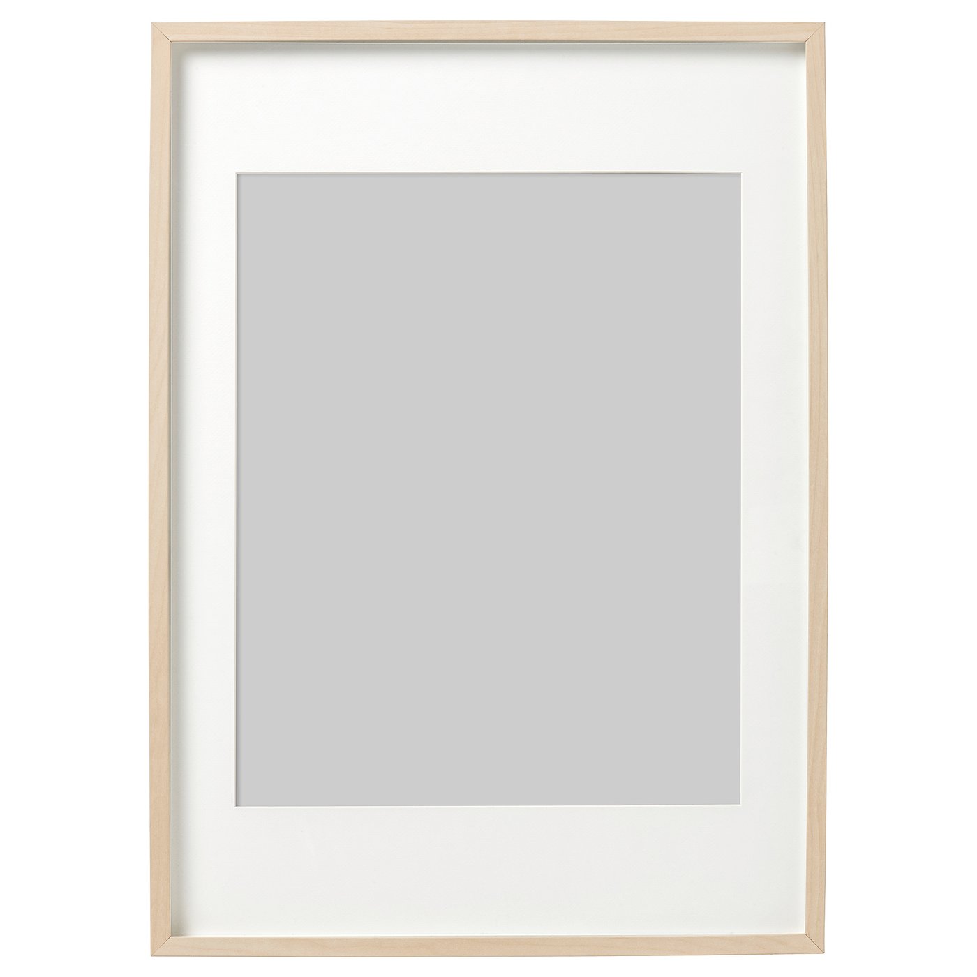 Frame and mat