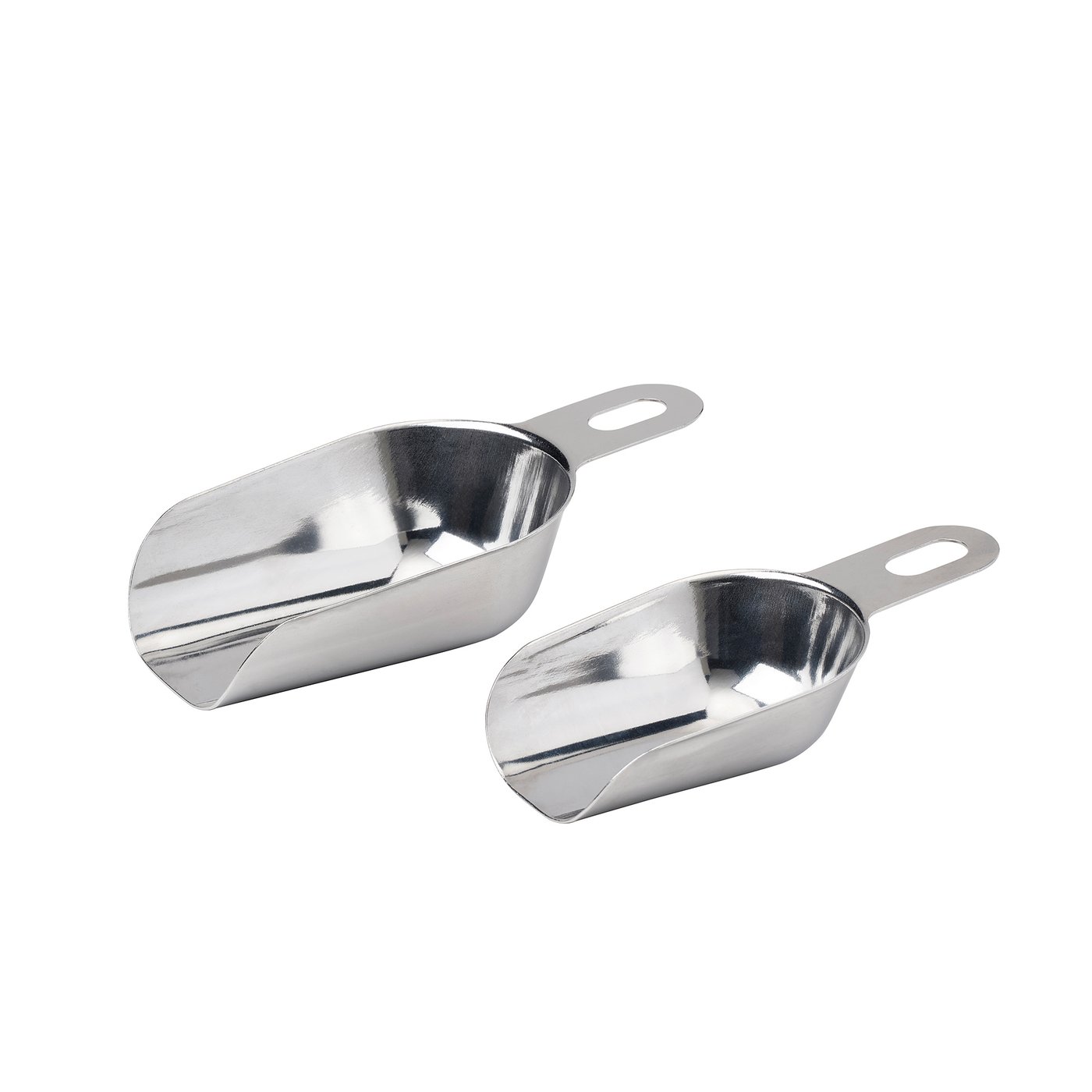 Metal ladles, 2 pcs