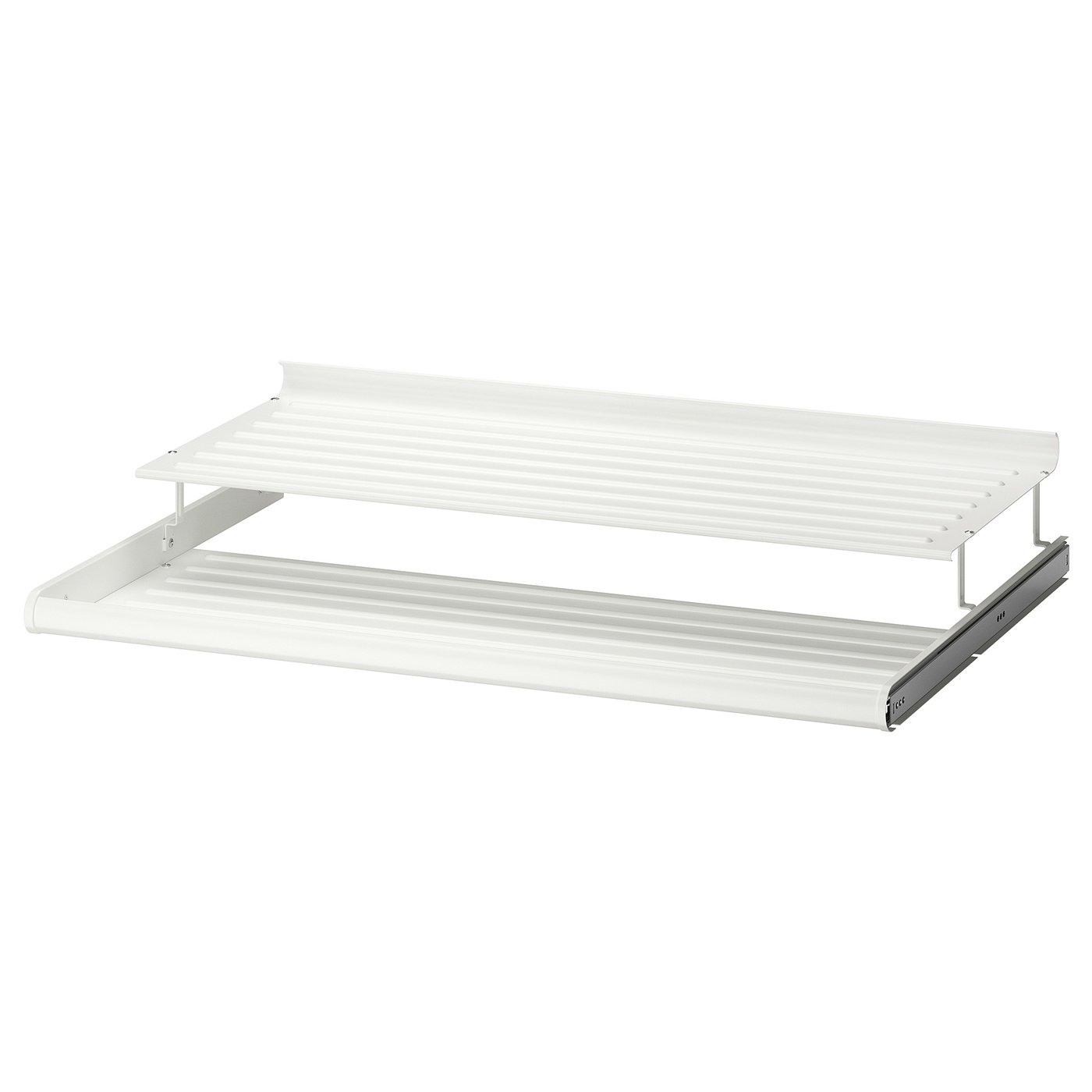 Pull-out shoe shelf