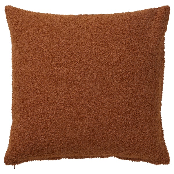 KRYDDBUSKE Tyynynpäällinen, punaruskea, 50x50 cm