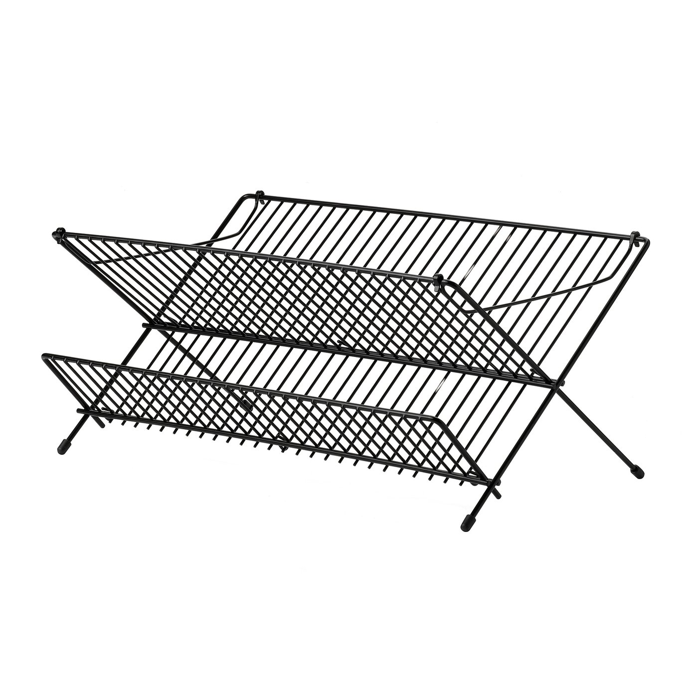 IKEA - KVOT astiankuivausteline, musta