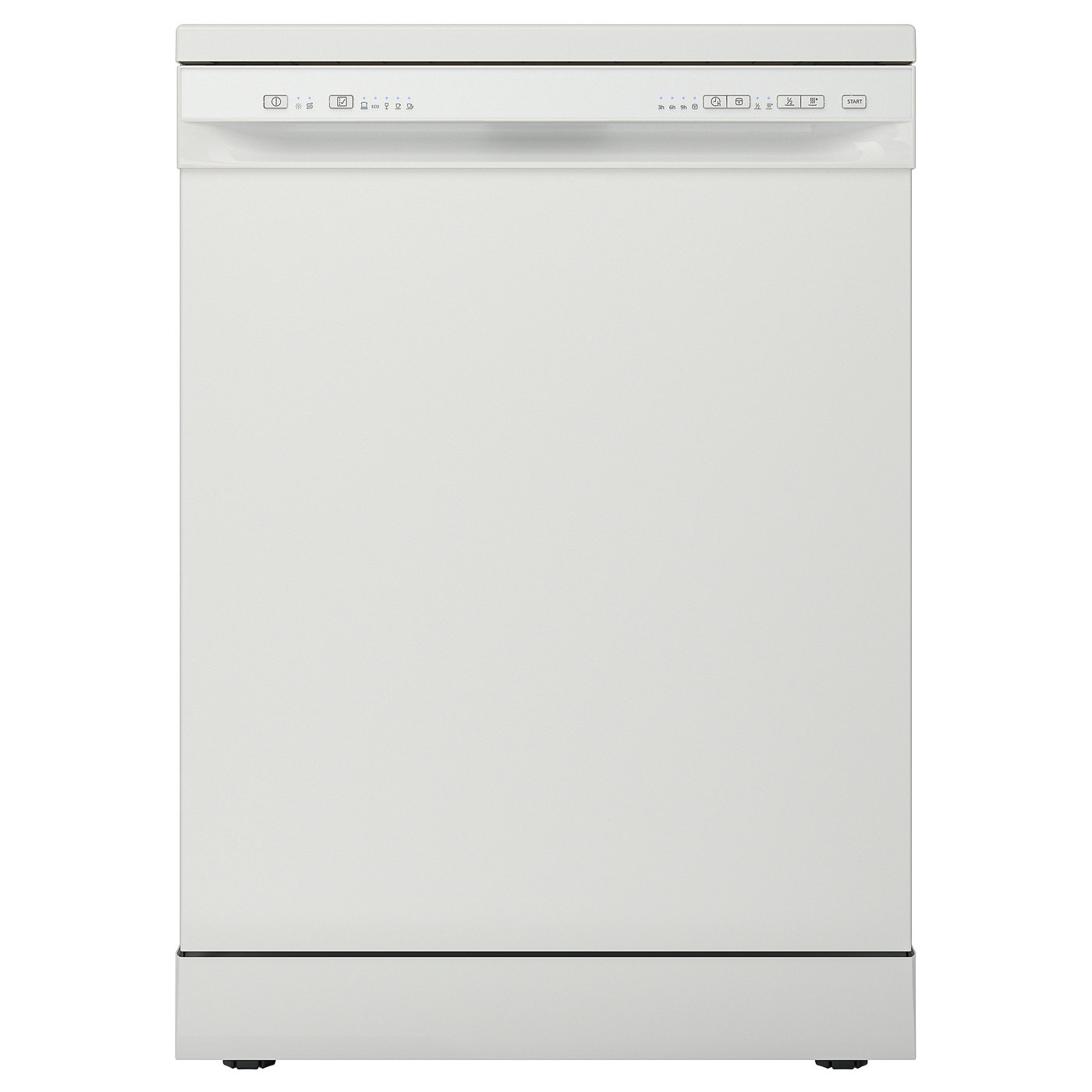 IKEA - LAGAN vapaasti sijoitett astianpesukone, valkoinen