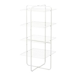White drying rack