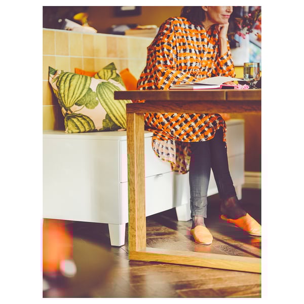 PLATSA Lipasto, 2 laatikkoa, valkoinen/Fonnes valkoinen, 60x57x53 cm