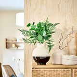 SMYCKA Tekokukkakimppu, sisä-/ulkokäyttöön eukalyptus/vihreä, 40 cm