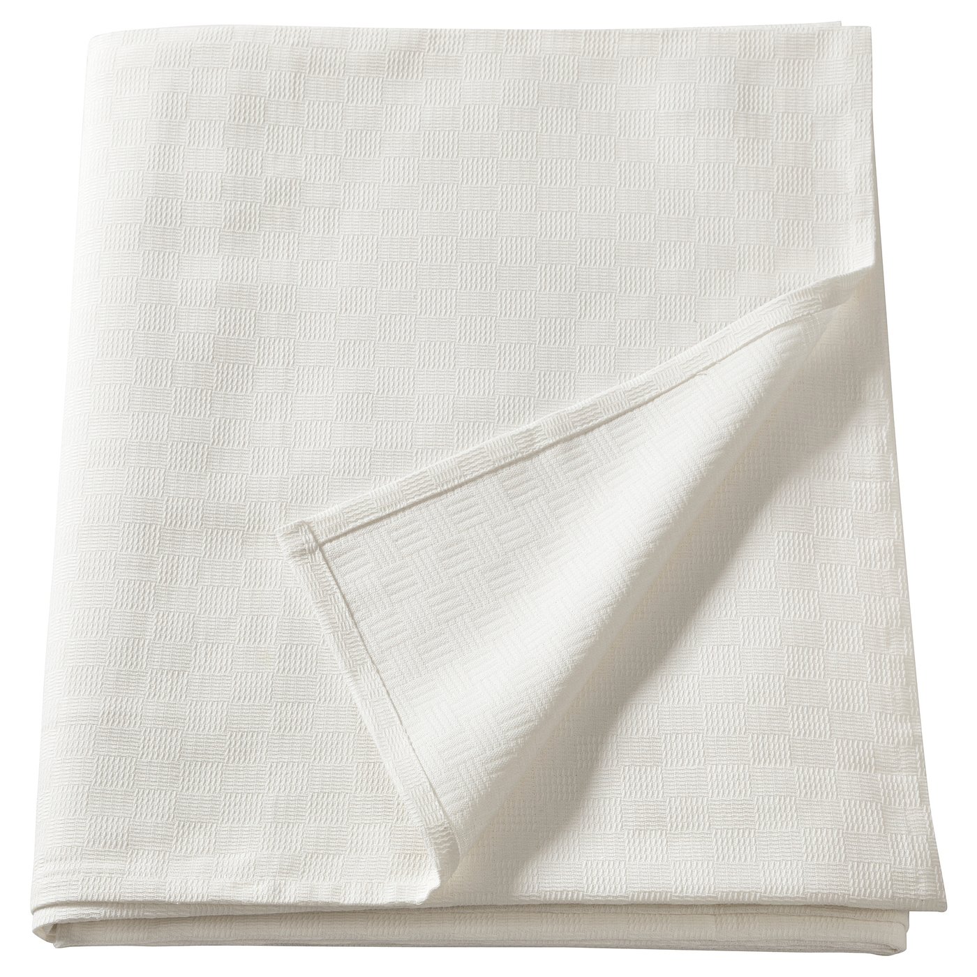 White bedspread