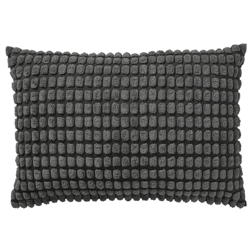 SVARTPOPPEL Tyynynpäällinen, antrasiitti, 40x58 cm