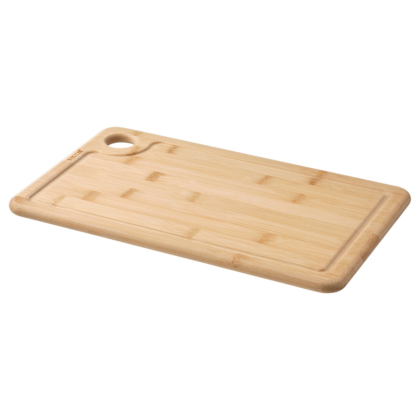 Brown bamboo cutting board