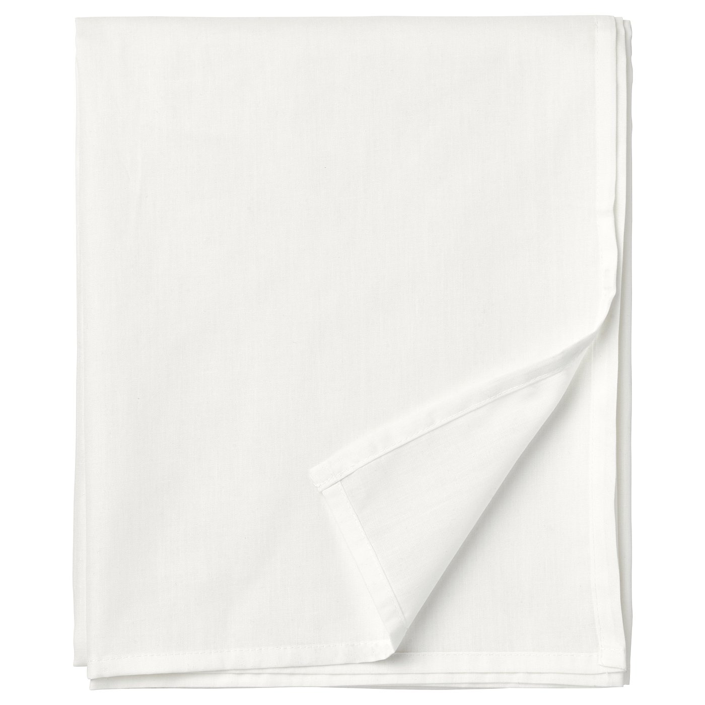 Bed sheet white