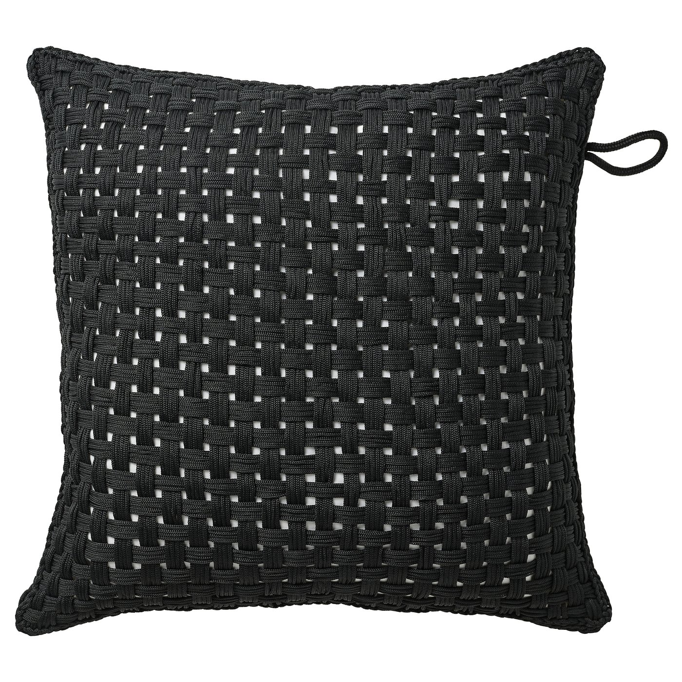 Black cushion cover