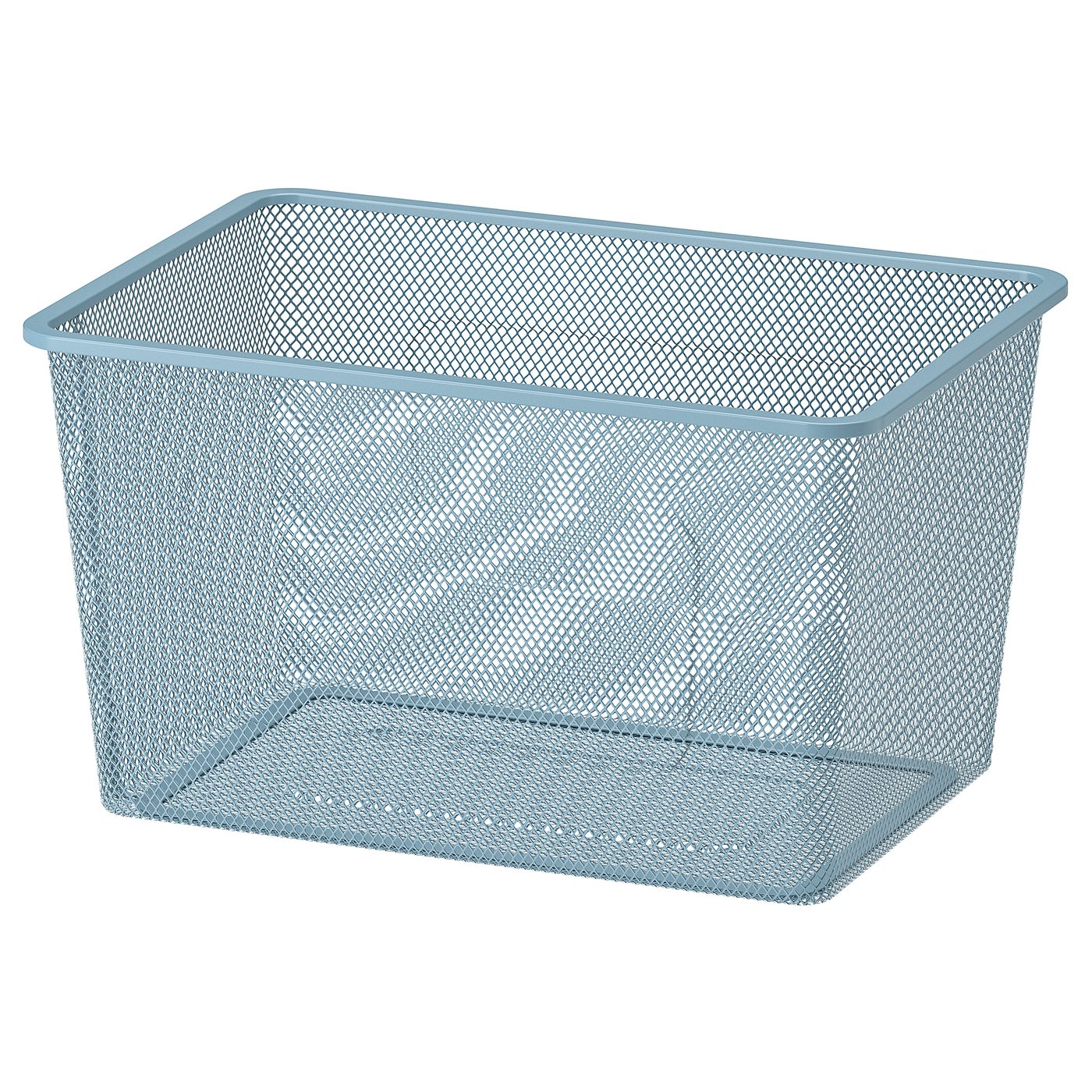 Grey blue mesh box