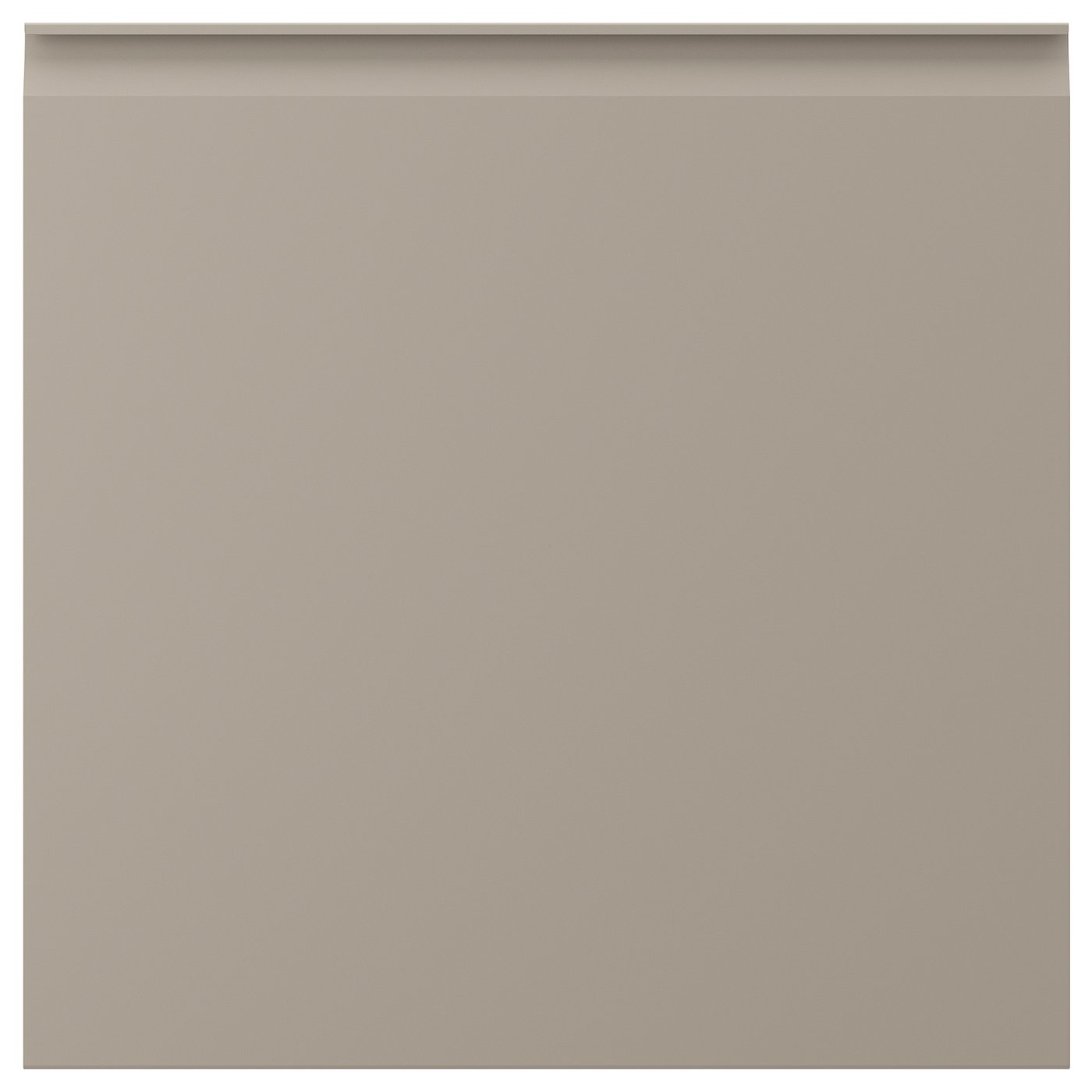 UPPLÖV Ovi - matta tumma beige 60x60 cm