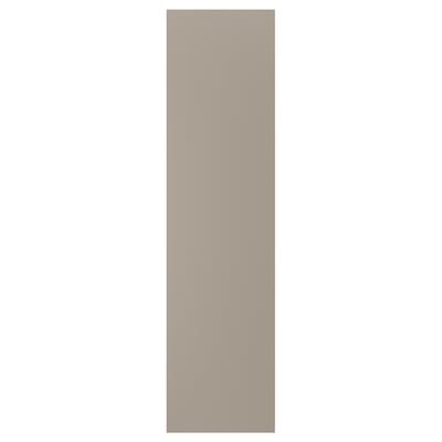 Beige UPPLÖV-peitepaneeli, suorakaiteen muotoinen, sileä pinta.